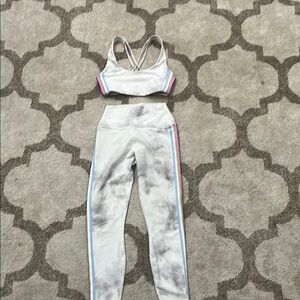 Stylish Tie-Dye Activewear Set